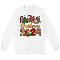 White family christmas 2024 Long Sleeve Tee - MaliasSmallBusiness