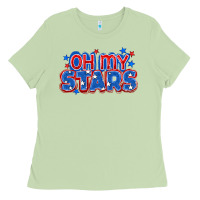 Matcha Oh my stars 4th of july Ladies Tee - CowGirlArtShop
