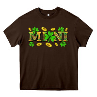 Chocolate Brown St. Patricks Day mini Heavy Core Tee - Neo Western