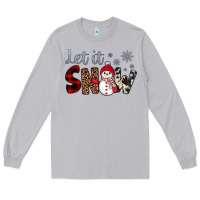 Moon Dust let it snow snowman Long Sleeve Tee - JahusDesignShop