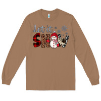 Toasted Coconut let it snow snowman Long Sleeve Tee - JahusDesignShop