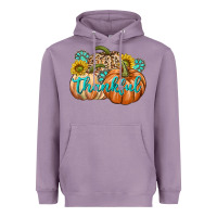 Lavender Thankful Heavyweight Hoodie - texasbilliewilder