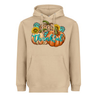 Mushroom Thankful Heavyweight Hoodie - texasbilliewilder