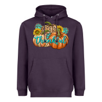 Plum Thankful Heavyweight Hoodie - texasbilliewilder