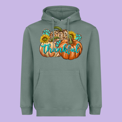 Thankful Heavyweight Hoodie Designed By Texasbilliewilder