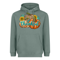 Sage Thankful Heavyweight Hoodie - texasbilliewilder