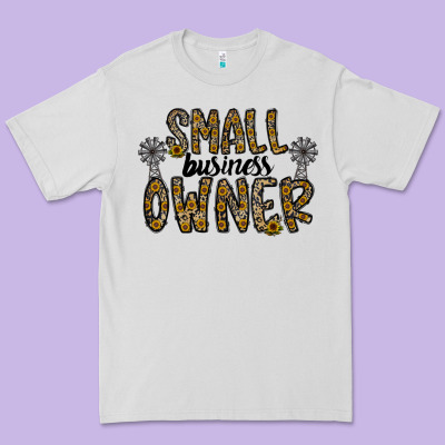 Small Business Owner Premium Tee Designed By Cowhidedigitalart
