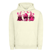 Pigment Pistachio breast cancer afro gnomies Urban Hoodie - FaDigitalArtStudio