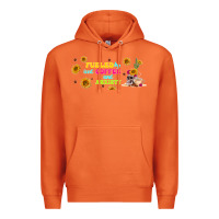 Carrot fueled by ıced coffee and anxiety Premium Hoodie - TumblerDesignByShophia