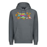 Rock fueled by ıced coffee and anxiety Premium Hoodie - TumblerDesignByShophia
