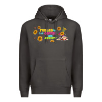 Smoke fueled by ıced coffee and anxiety Premium Hoodie - TumblerDesignByShophia