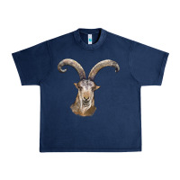 Navy spanish goat face Urban Heavy Tee - LillyAllenDesigns