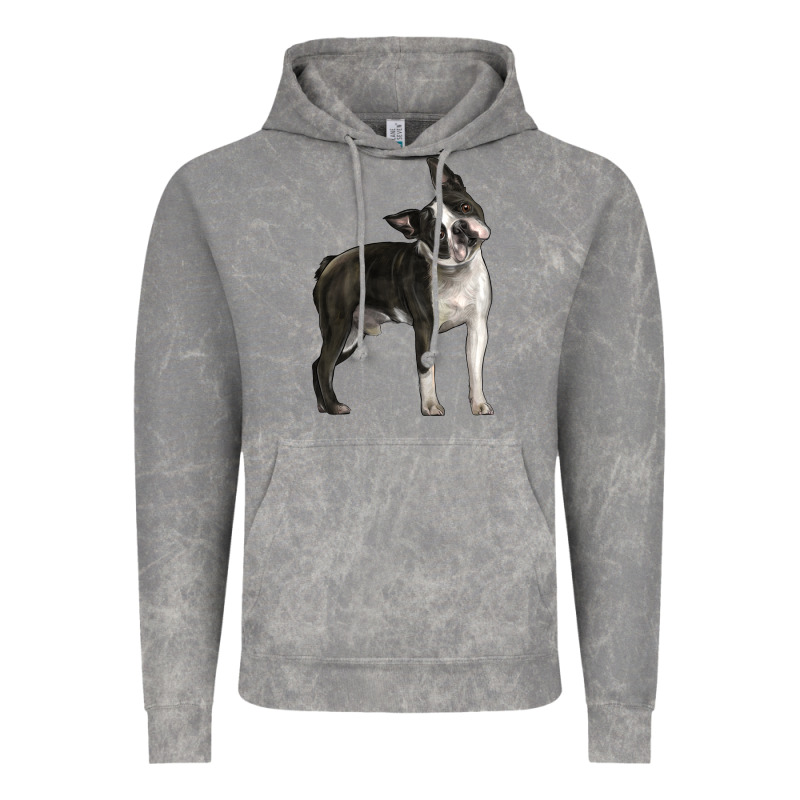 Boston Terrier Vintage Hoodie by LillyAllenDesigns | Teevron