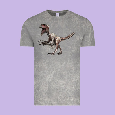 Deinonychus Vintage Tee Designed By Lillyallendesigns