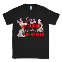 Black even cupid need a margarita Classic Tee - MaliasSmallBusiness