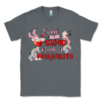 Charcoal Heather even cupid need a margarita Classic Tee - MaliasSmallBusiness