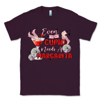 Plum even cupid need a margarita Classic Tee - MaliasSmallBusiness