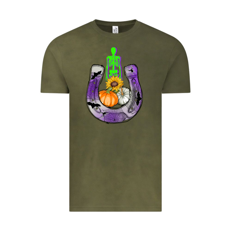 Horseshoe Halloween Vintage Tee by AdoDesignShop | Teevron