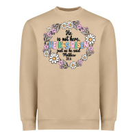Mushroom he has risen Heavyweight Sweatshirt - MaliasSmallBusiness