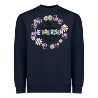 He Has Risen Heavyweight Sweatshirt | Teevron