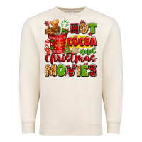 Sandshell hot cocoa and christmas movies Premium Sweatshirt - texasbilliewilder