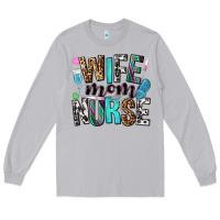 Moon Dust wife mom nurse Long Sleeve Tee - NancyCooperArtShop