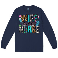 Navy wife mom nurse Long Sleeve Tee - NancyCooperArtShop