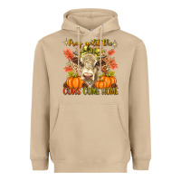 Pray Till The Cows Come Home Heavyweight Hoodie | Teevron