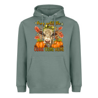 Sage Pray Till The Cows Come Home Heavyweight Hoodie - texasbilliewilder