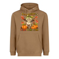 Toasted Coconut Pray Till The Cows Come Home Heavyweight Hoodie - texasbilliewilder