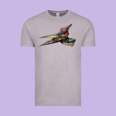 Pteranodon Face Vintage Tee Designed By Lillyallendesigns