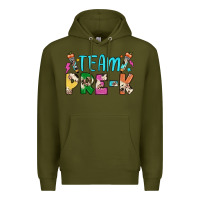 Army Green team pre k Premium Hoodie - JahusDesignShop