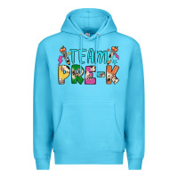 Ocean Blue team pre k Premium Hoodie - JahusDesignShop