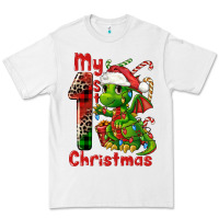 White my first christmas dragon Premium Tee - FaDigitalArtStudio