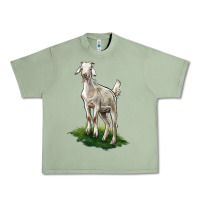 Oil Green Kiko Goat Urban Heavy Tee - LillyAllenDesigns