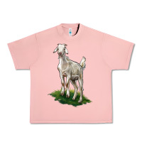 Salmon Kiko Goat Urban Heavy Tee - LillyAllenDesigns