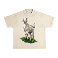 Sandshell Kiko Goat Urban Heavy Tee - LillyAllenDesigns
