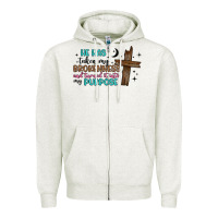 Oatmeal Heather he has taken my brokenness and turned it into my p Zipper Hoodie - Artiststas