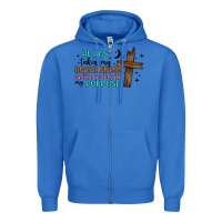 True Royal he has taken my brokenness and turned it into my p Zipper Hoodie - Artiststas