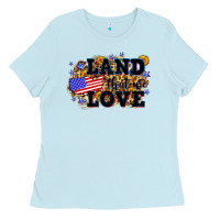 Land That We Love 4th Of July Ladies Tee | Teevron