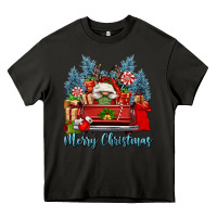 Asphalt merry christmas gnomes truck Heavy Core Tee - FaDigitalArtStudio