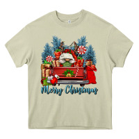 Mossy merry christmas gnomes truck Heavy Core Tee - FaDigitalArtStudio