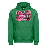 Emerald Nobody fights alone Cancer Urban Hoodie - FaDigitalArtStudio