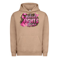 Pigment Burro Nobody fights alone Cancer Urban Hoodie - FaDigitalArtStudio