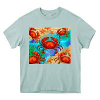 Arona crab Heavy Core Tee - BarkalooDesign