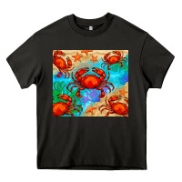 Asphalt crab Heavy Core Tee - BarkalooDesign