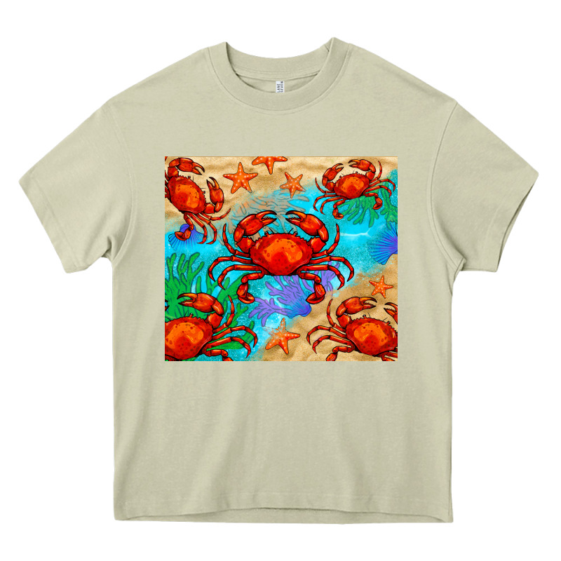 Crab Heavy Core Tee by BarkalooDesign | Teevron