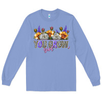 Colony Blue you grow girl Long Sleeve Tee - NancyCooperArtShop