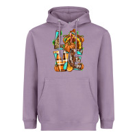 Lavender Love Turkey Thanksgiving Heavyweight Hoodie - texasbilliewilder