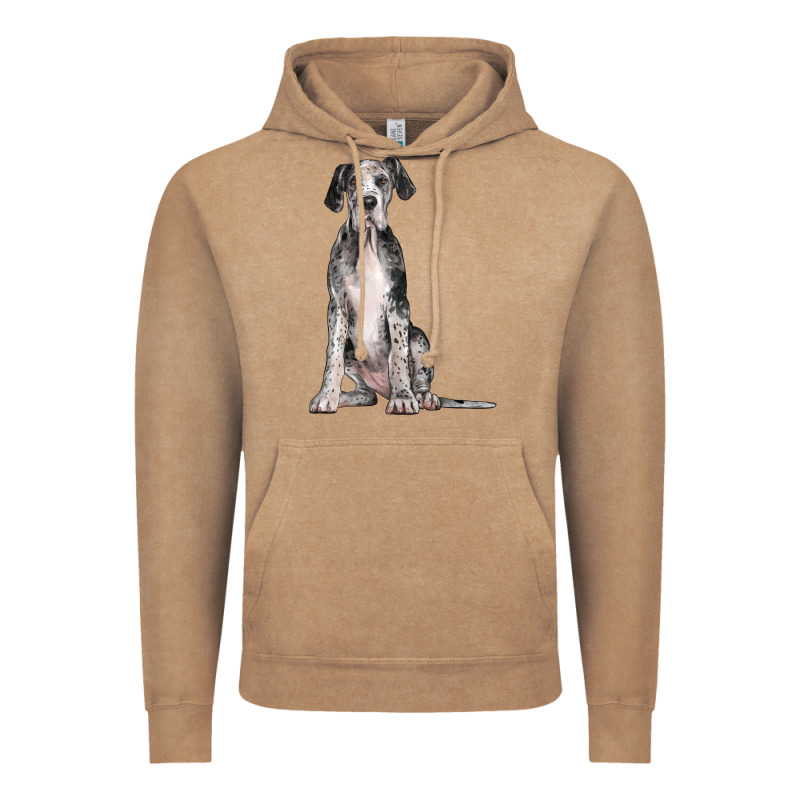 Great Dane Dog Vintage Hoodie by LillyAllenDesigns | Teevron